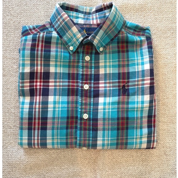 Boys Ralph Lauren Long Sleeve Button Down Shirt Bundle Size 8 Cotton - Picture 11 of 15